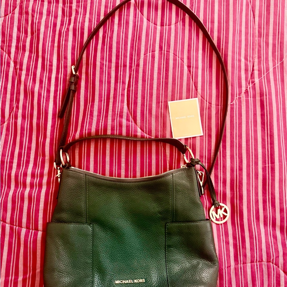Michael Kors Green Shoulder Bag